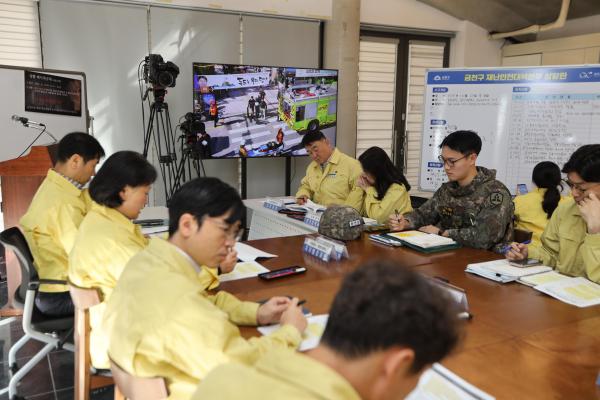 2025년 금천구 재난대응 안전한국훈련 의 사진123