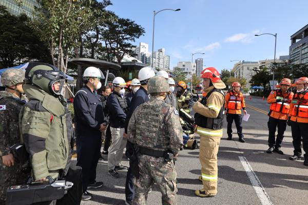 2025년 금천구 재난대응 안전한국훈련 의 사진133