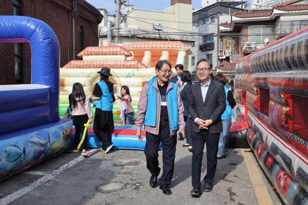 독산3동 성천교회 주관 어린이축제 의 사진1