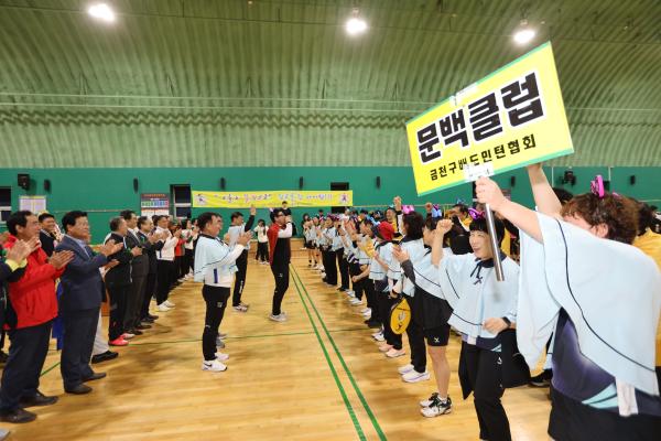 제30회 금천구청장기 배드민턴대회 의 사진7