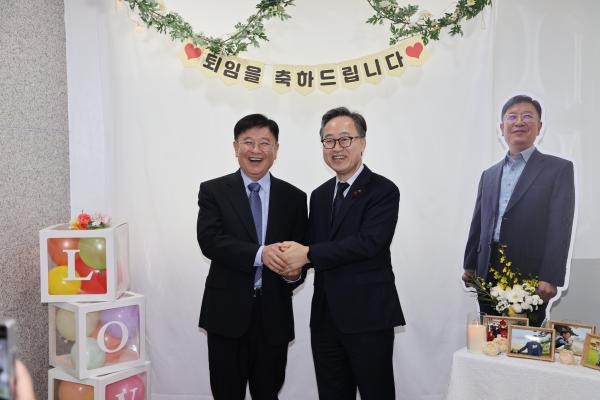 금천호암노인종합복지관 조영표 관장 정년퇴임식 의 사진2