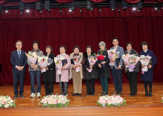 2025년 하반기 통장 표창장 및 감사장 수여식 의 사진56