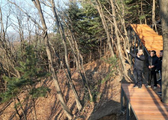 공원녹지분야 공사현장 현장점검 대표사진