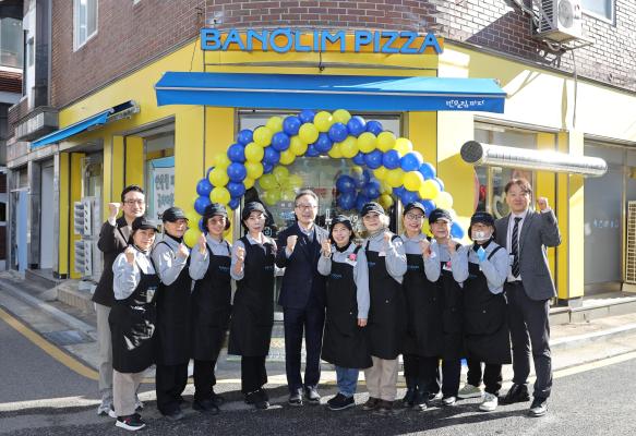 금천시니어클럽 노인일자리사업장 [착한피자] 개소식 의 사진