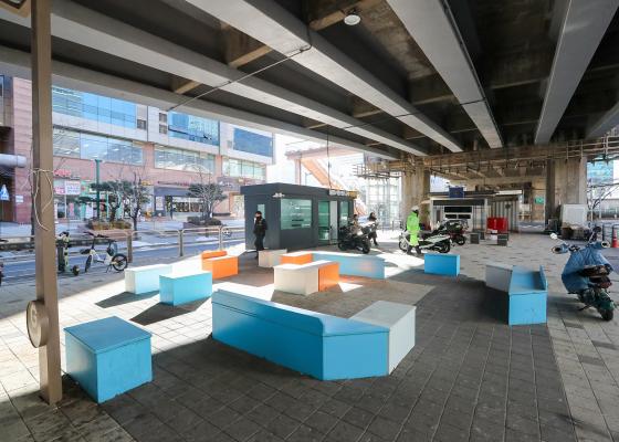 서울이동노동자 가산쉼터 현장 방문 의 사진2