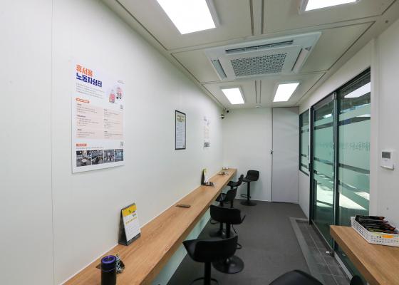 서울이동노동자 가산쉼터 현장 방문 의 사진4