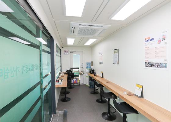 서울이동노동자 가산쉼터 현장 방문 의 사진5