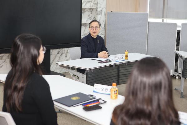 금천구 청년 행정인턴 임명장 수여식 의 사진4