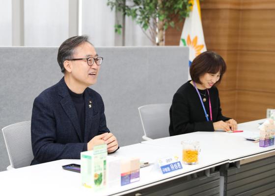 (주)알레 후원물품 전달식 의 사진6