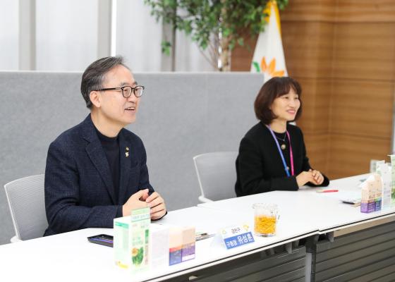 (주)알레 후원물품 전달식 의 사진7