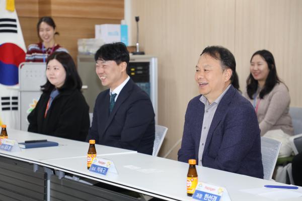 (주)래피젠 후원물품 전달식 의 사진2