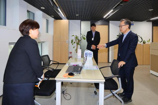 통합돌봄 시행 관련 동 현장 방문 의 사진2