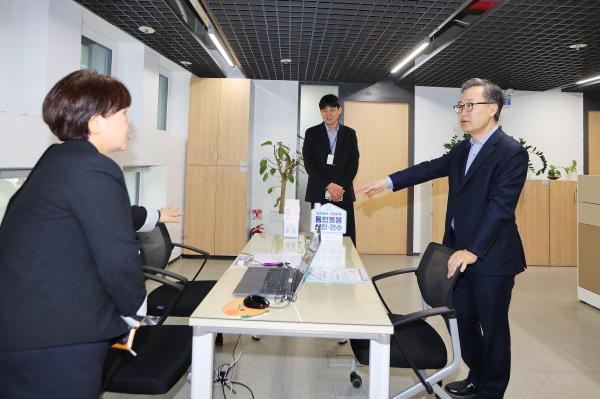 통합돌봄 시행 관련 동 현장 방문 의 사진3