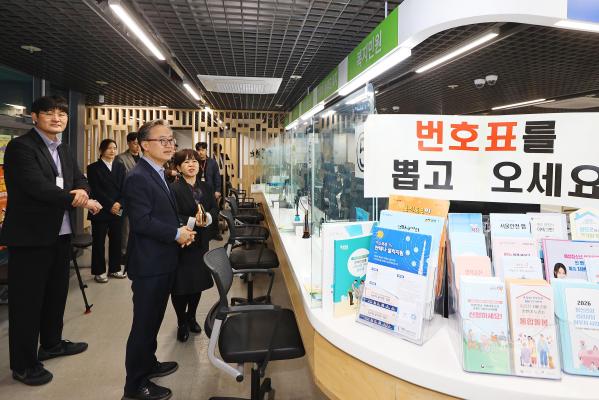 통합돌봄 시행 관련 동 현장 방문 의 사진6