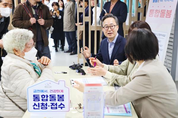 통합돌봄 시행 관련 동 현장 방문 의 사진18