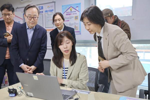 통합돌봄 시행 관련 동 현장 방문 의 사진27