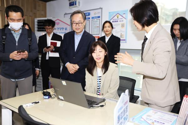 통합돌봄 시행 관련 동 현장 방문 의 사진30