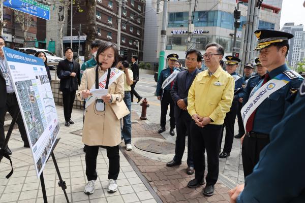 독산3동 범죄예방 사업 대상지_ 서울경찰청장 현장 방문 의 사진22