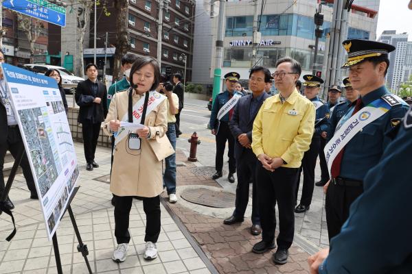 독산3동 범죄예방 사업 대상지_ 서울경찰청장 현장 방문 의 사진23