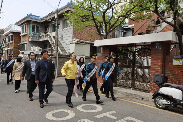 독산3동 범죄예방 사업 대상지_ 서울경찰청장 현장 방문 의 사진69
