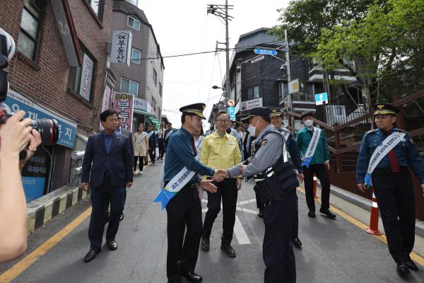 독산3동 범죄예방 사업 대상지_ 서울경찰청장 현장 방문 의 사진87