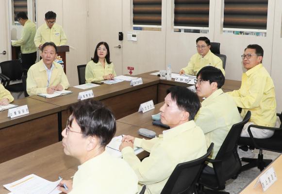 풍수해 재난안전대책본부 회의 의 사진13