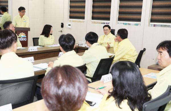 풍수해 재난안전대책본부 회의 의 사진20