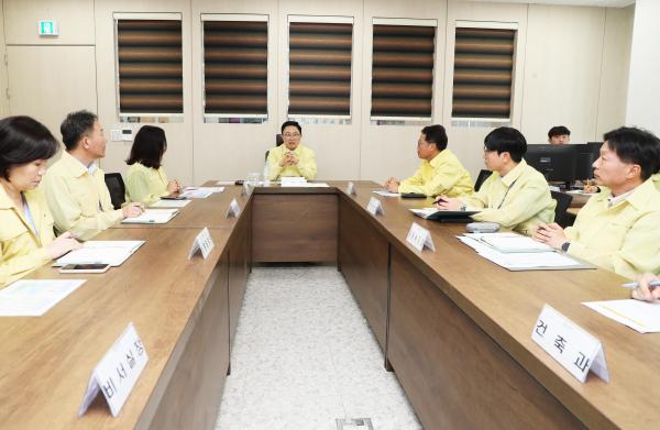 풍수해 재난안전대책본부 회의 의 사진22