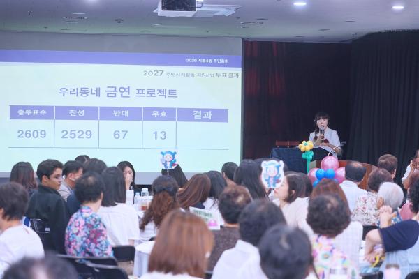 시흥4동 주민총회 의 사진73