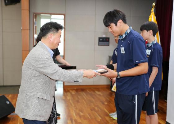 귀뚜라미문화재단 장학생 수여식 의 사진21