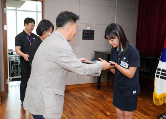 귀뚜라미문화재단 장학생 수여식 의 사진37