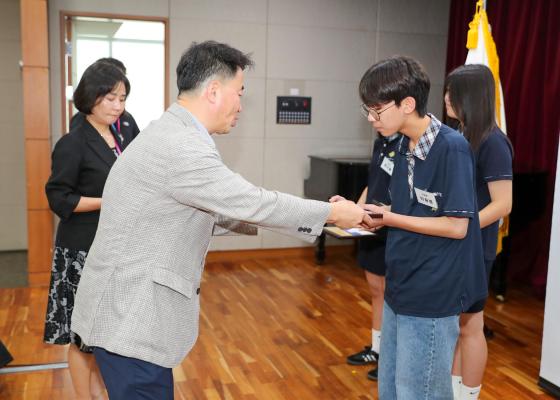 귀뚜라미문화재단 장학생 수여식 의 사진41