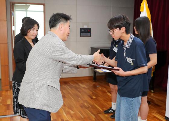 귀뚜라미문화재단 장학생 수여식 의 사진42