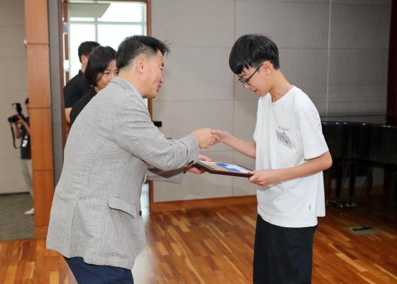 귀뚜라미문화재단 장학생 수여식 의 사진58