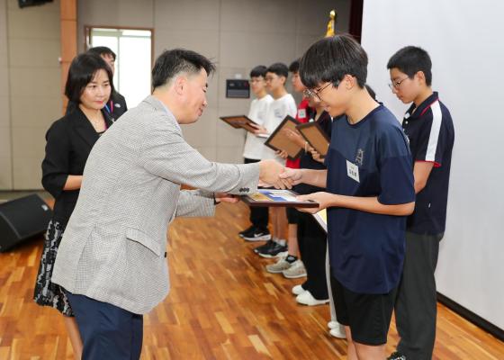 귀뚜라미문화재단 장학생 수여식 의 사진70