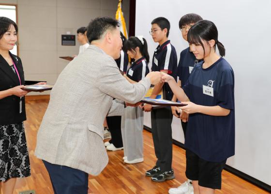 귀뚜라미문화재단 장학생 수여식 의 사진72