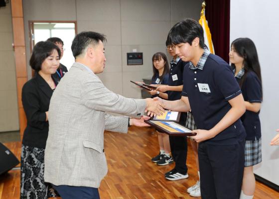 귀뚜라미문화재단 장학생 수여식 의 사진85