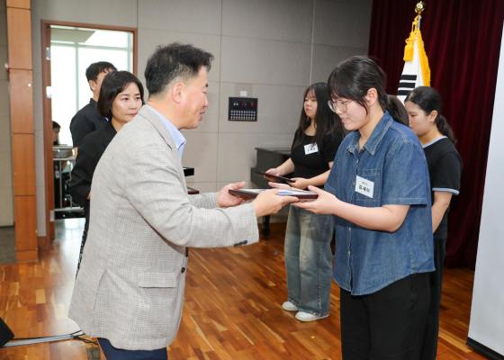 귀뚜라미문화재단 장학생 수여식 의 사진121