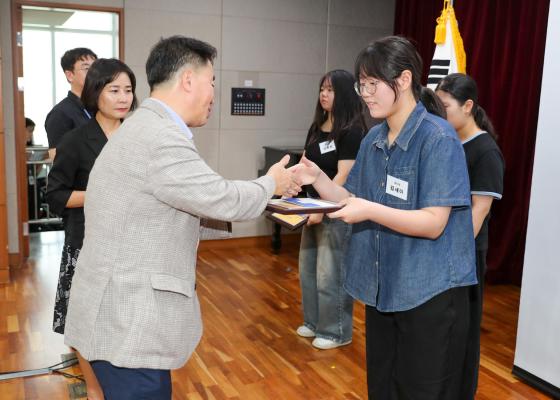 귀뚜라미문화재단 장학생 수여식 의 사진122