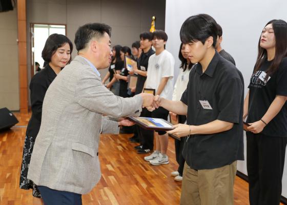 귀뚜라미문화재단 장학생 수여식 의 사진134