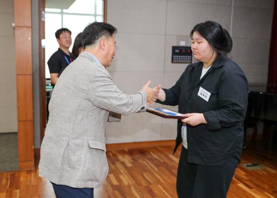 귀뚜라미문화재단 장학생 수여식 의 사진137