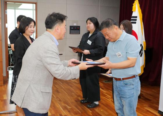 귀뚜라미문화재단 장학생 수여식 의 사진141