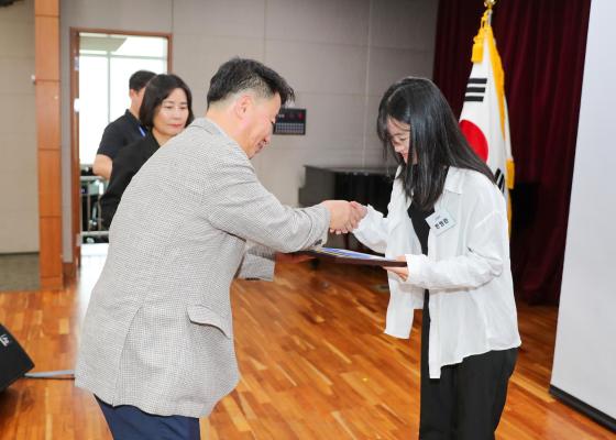 귀뚜라미문화재단 장학생 수여식 의 사진158