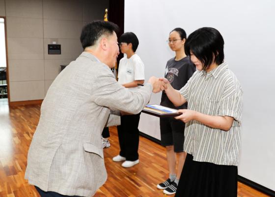 귀뚜라미문화재단 장학생 수여식 의 사진164