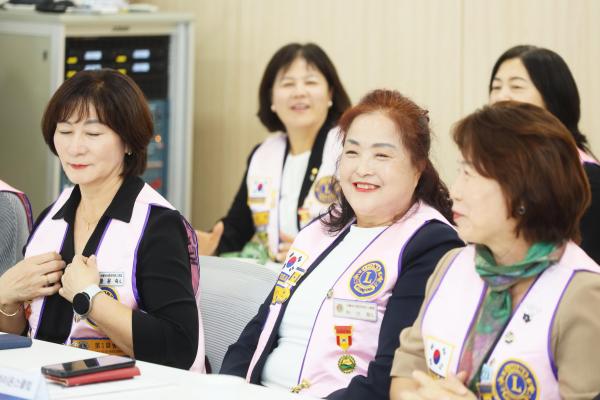 뉴시흥라이온스클럽 한부모가정 후원 협약식 의 사진15