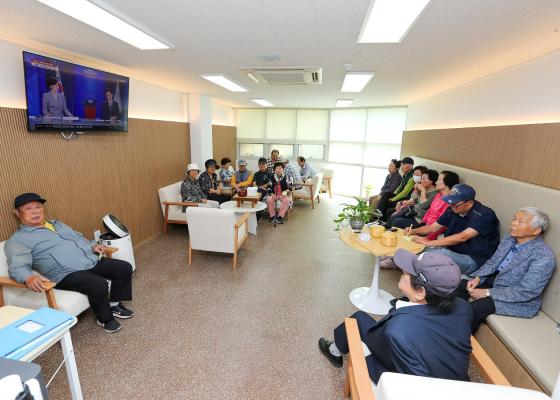 박미사랑 모아센터 어르신쉼터 개소 기념 행사 의 사진23