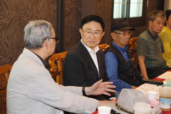 광복유족회 차담회 의 사진8