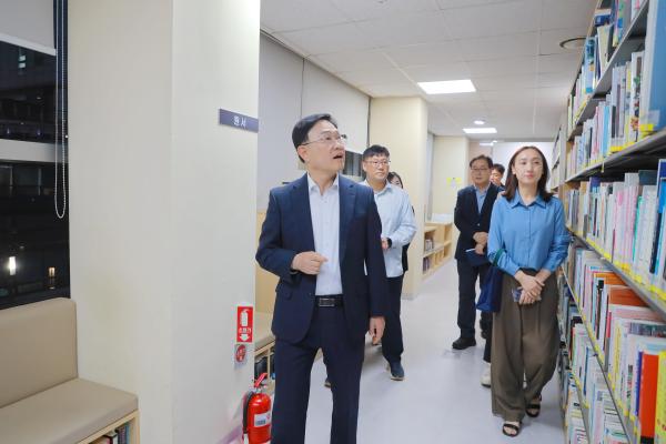 금나래도서관 열람실 연장관련 현장방문 의 사진13