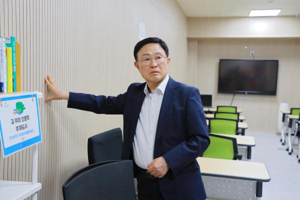 금나래도서관 열람실 연장관련 현장방문 의 사진22