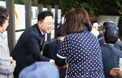 참전유공자 호국영웅비 추념식 의 사진6